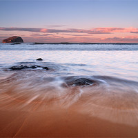 Buy canvas prints of Bass Rock from Tantallon Beach by Keith Thorburn EFIAP/b
