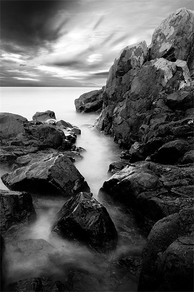 Rocks to Sea Picture Board by Keith Thorburn EFIAP/b