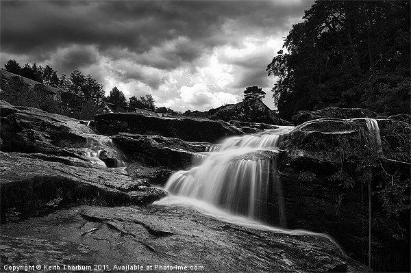 Falls of Dochart Picture Board by Keith Thorburn EFIAP/b