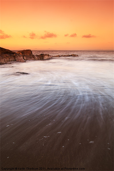 Gullane Beach Picture Board by Keith Thorburn EFIAP/b