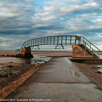 Buy canvas prints of West Barns Beach Bridge by Keith Thorburn EFIAP/b