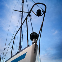 Buy canvas prints of Boat in Harbour by Keith Thorburn EFIAP/b