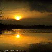 Buy canvas prints of Musselburgh Lagoons Sunset by Keith Thorburn EFIAP/b