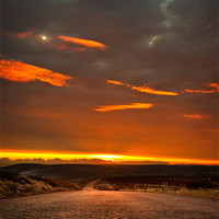 Buy canvas prints of Duns Road Sunrise by Keith Thorburn EFIAP/b