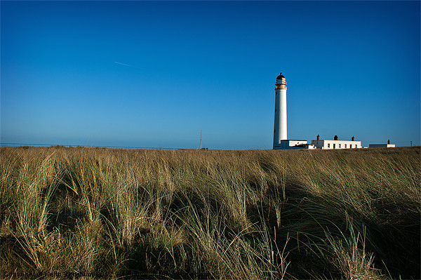Barns Ness Lighthouse. Picture Board by Keith Thorburn EFIAP/b