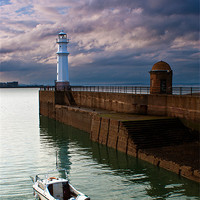 Buy canvas prints of Newhaven Harbour by Keith Thorburn EFIAP/b