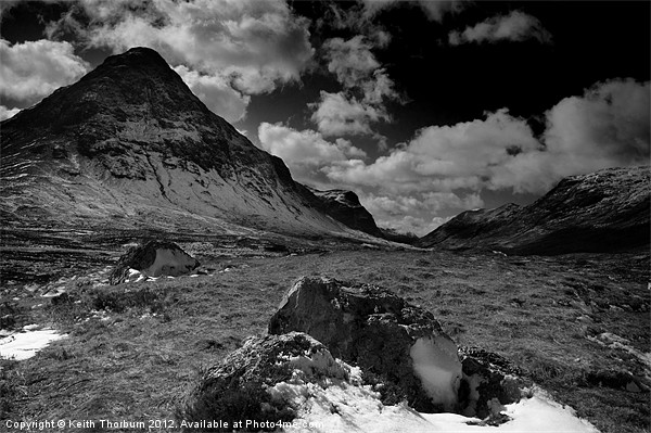 Buachaille Etive Mo'r Picture Board by Keith Thorburn EFIAP/b
