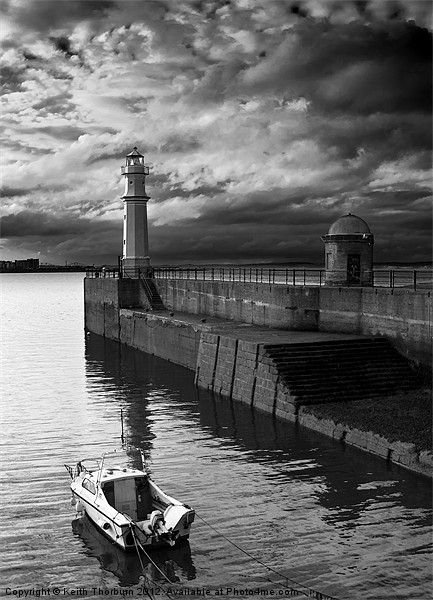 Newhaven Harbour Picture Board by Keith Thorburn EFIAP/b