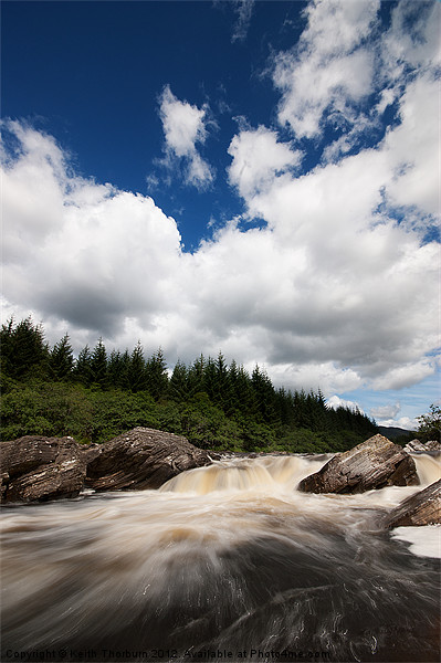River Orchy Picture Board by Keith Thorburn EFIAP/b