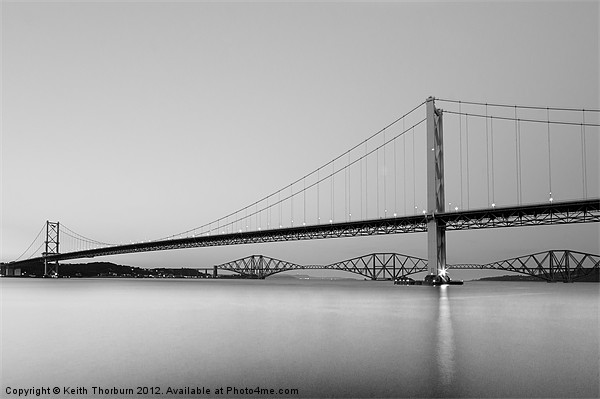 Forth Bridges Picture Board by Keith Thorburn EFIAP/b