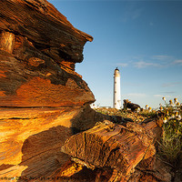 Buy canvas prints of Barns Ness Lighthouse by Keith Thorburn EFIAP/b