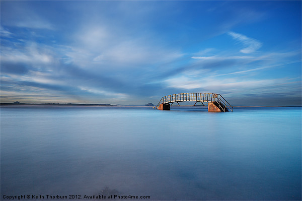 Bridge in the Sea Picture Board by Keith Thorburn EFIAP/b