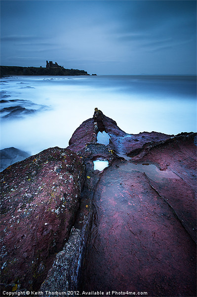 Tantallon Castle Picture Board by Keith Thorburn EFIAP/b