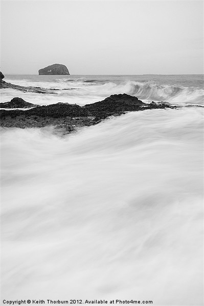 Bass Rock Picture Board by Keith Thorburn EFIAP/b
