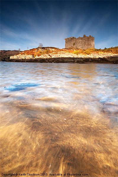 Castle Tioram Picture Board by Keith Thorburn EFIAP/b