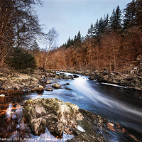 Buy canvas prints of The River Garry by Keith Thorburn EFIAP/b