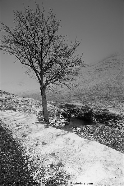 River Etive Picture Board by Keith Thorburn EFIAP/b