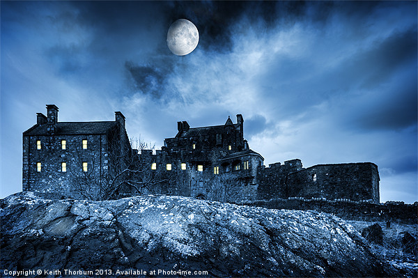 Eilean Donan Castle Picture Board by Keith Thorburn EFIAP/b