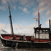 Buy canvas prints of Shipwreck on Loch Linnhe by Keith Thorburn EFIAP/b
