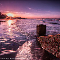 Buy canvas prints of Sunset at Porty by Keith Thorburn EFIAP/b