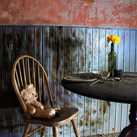 Buy canvas prints of Teddy Bear Dinner by Keith Thorburn EFIAP/b