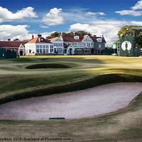 Buy canvas prints of 18th Green Muirfield Golf Club by Keith Thorburn EFIAP/b