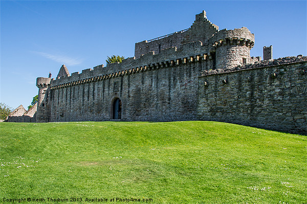 Craigmillar Castle Picture Board by Keith Thorburn EFIAP/b