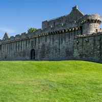 Buy canvas prints of Craigmillar Castle by Keith Thorburn EFIAP/b
