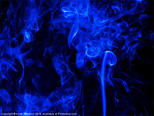 Smoke Abstract Picture Board by Keith Thorburn EFIAP/b