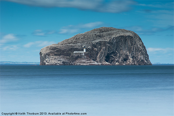 Bass Rock Picture Board by Keith Thorburn EFIAP/b