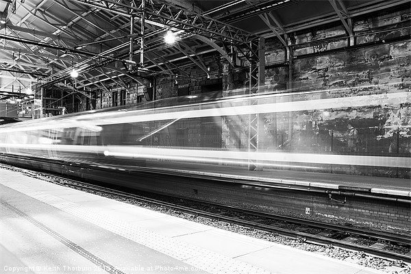 Speedy Train Picture Board by Keith Thorburn EFIAP/b