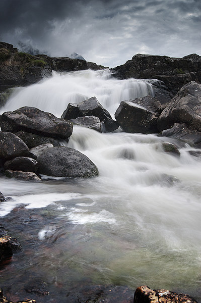 Atmospheric Glencoe River Picture Board by Keith Thorburn EFIAP/b