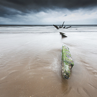 Buy canvas prints of Remains of Shipwreck by Keith Thorburn EFIAP/b