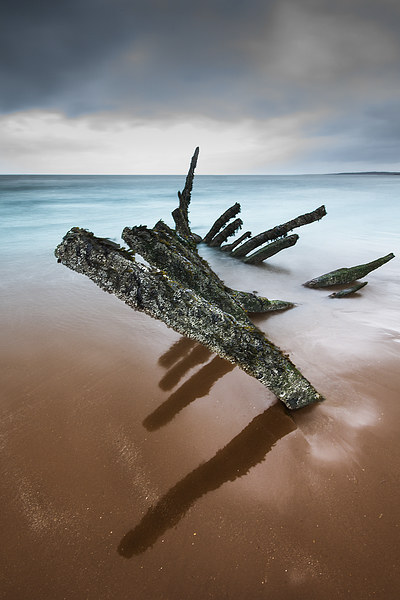 Remains of Shipwreck Picture Board by Keith Thorburn EFIAP/b
