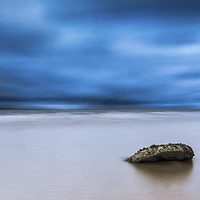 Buy canvas prints of Stone on Beach by Keith Thorburn EFIAP/b