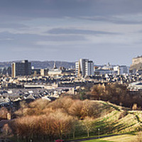 Buy canvas prints of Edinburgh Cityscape by Keith Thorburn EFIAP/b