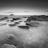 Buy canvas prints of Smooth Bass Rock by Keith Thorburn EFIAP/b
