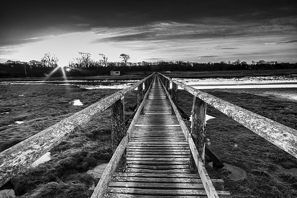 Sunrise over Aberlady Bridge.psd Picture Board by Keith Thorburn EFIAP/b