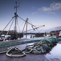 Buy canvas prints of Port Seton Fishing Harbour by Keith Thorburn EFIAP/b