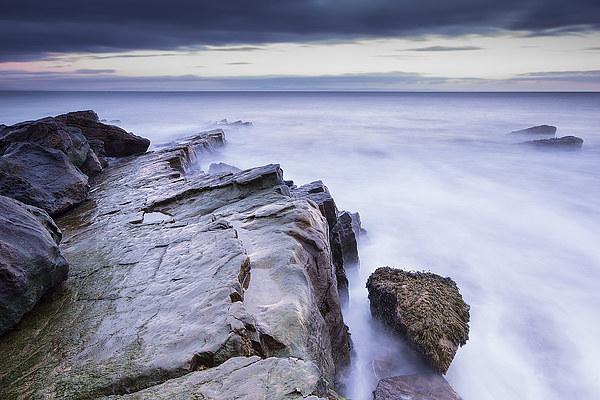 Rocks at Gullane Beach Picture Board by Keith Thorburn EFIAP/b