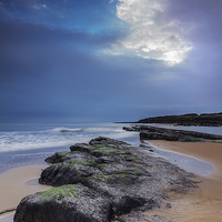 Buy canvas prints of Rocks at Tyninghame Beach by Keith Thorburn EFIAP/b
