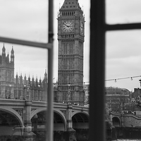 Buy canvas prints of Westminster through the window by Keith Thorburn EFIAP/b