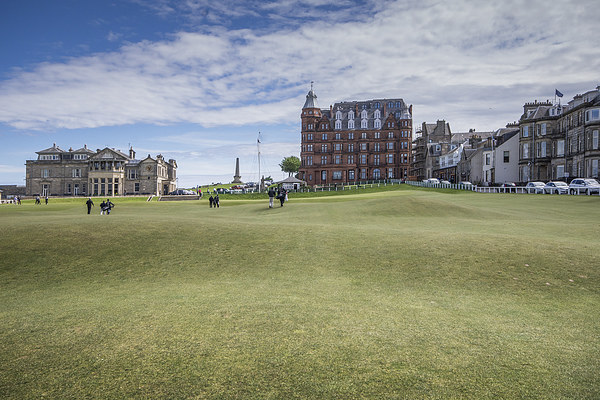 St Andrews 18 Hole Picture Board by Keith Thorburn EFIAP/b