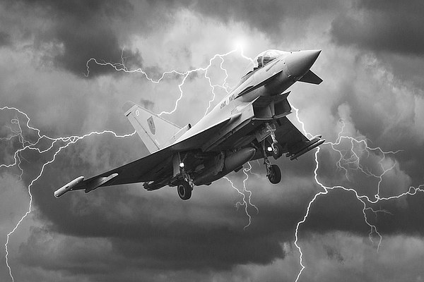 Typhoon Picture Board by Keith Thorburn EFIAP/b