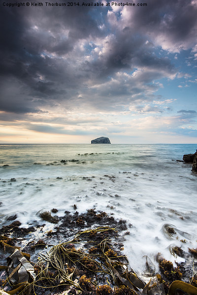 Bass Rock late evening Picture Board by Keith Thorburn EFIAP/b
