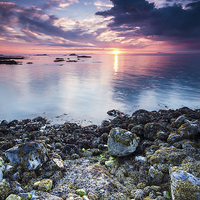 Buy canvas prints of North Berwick Sunset by Keith Thorburn EFIAP/b