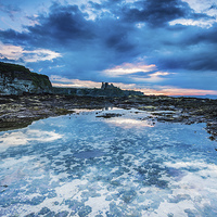 Buy canvas prints of Rock Pool at Tantallon Castle. by Keith Thorburn EFIAP/b