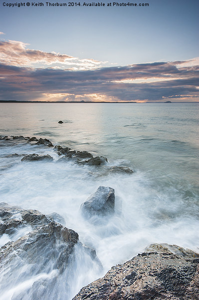 Dunbar Coast Sunset Picture Board by Keith Thorburn EFIAP/b