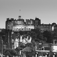 Buy canvas prints of Edinburgh Castle by Keith Thorburn EFIAP/b
