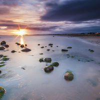 Buy canvas prints of Morning sunset over Musselburgh by Keith Thorburn EFIAP/b